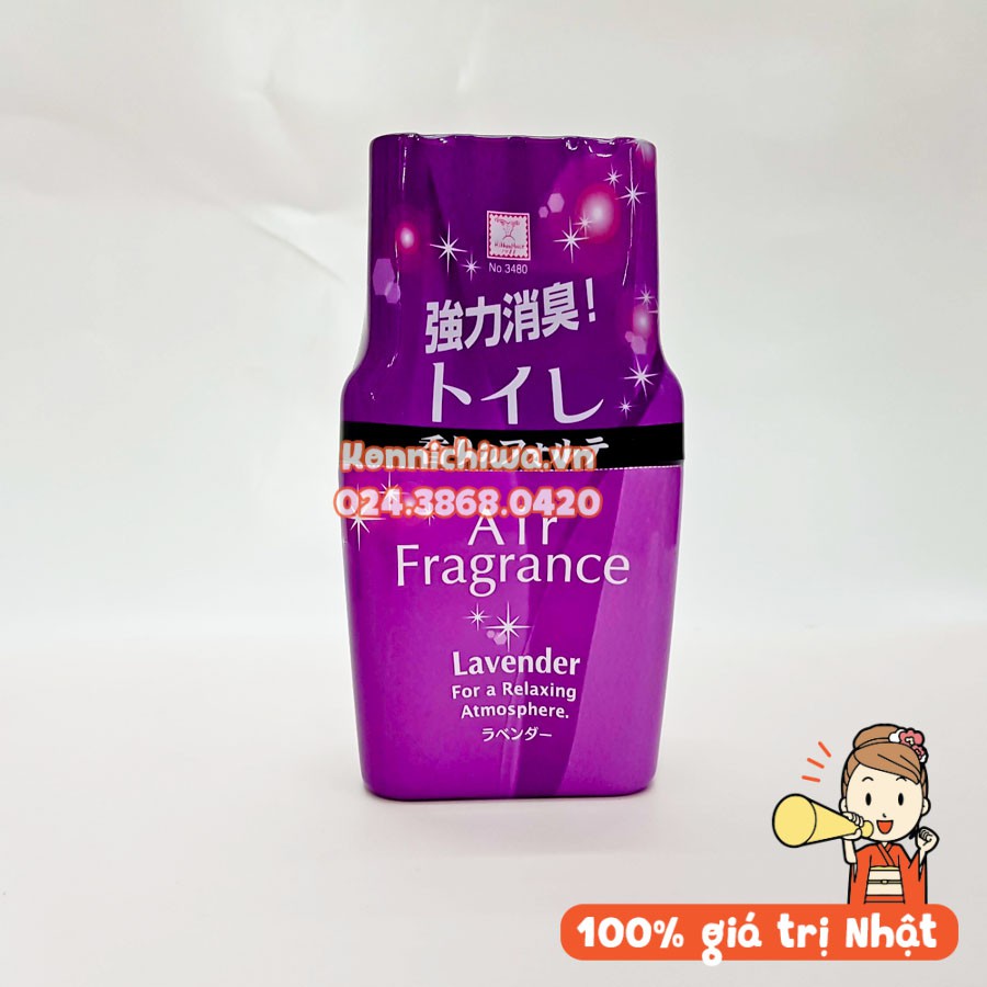 [FREESHIP] Tinh Dầu Thơm Toilet Air Fragrance | Sáp Khử Mùi Nhà Vệ Sinh Nhật Bản Hộp 200ml