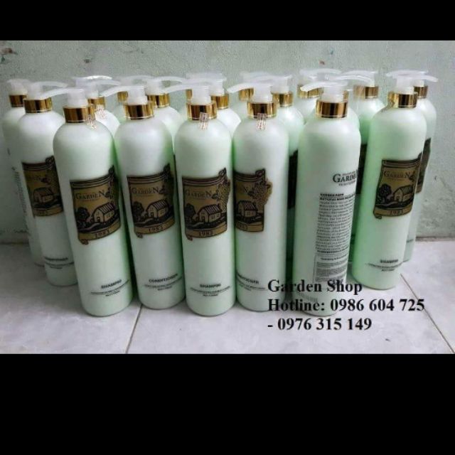 Cặp  dầu gội  garden
