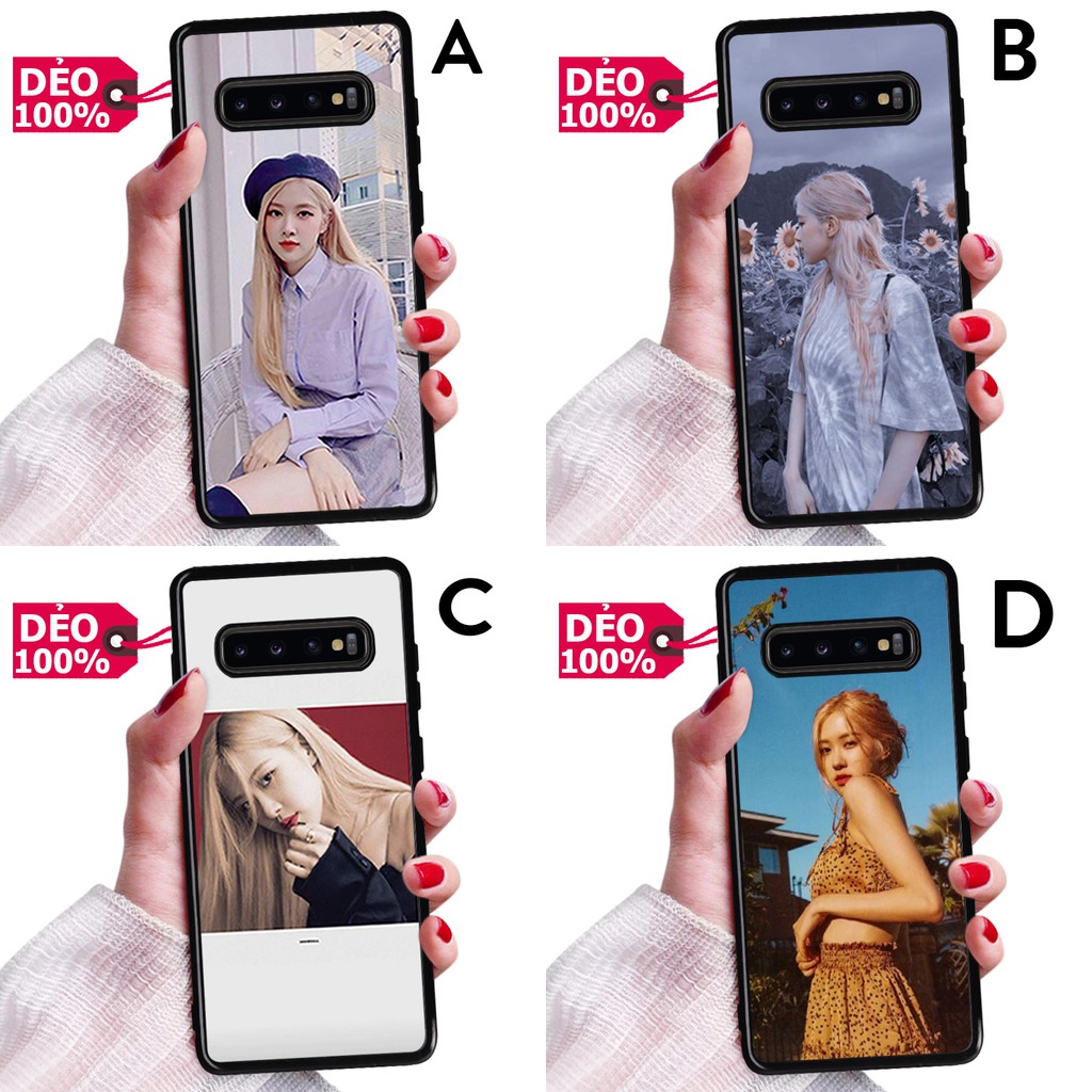 ỐP LƯNG SAMSUNG S10 HÌNH NỀN ROSÉ NHÓM NHẠC BLACKPINK K-POP DỄ THƯƠNG XINH XẮN CHỐNG BẨN, TRẦY XƯỚC