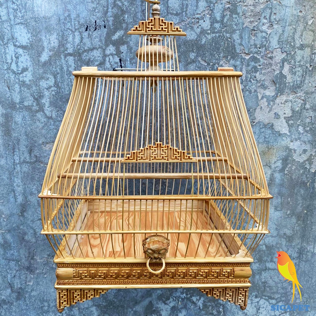 Lồng chim chào mào, Lồng sing Chào Mào vuông tre già SICAPET