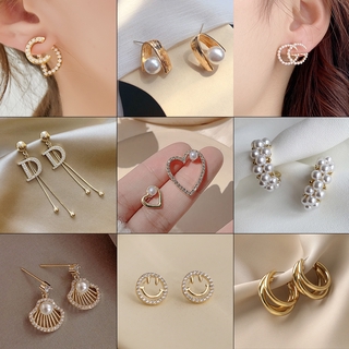 JOYPONY Bông tai hàn quốc Phong cách phụ nữ nổi tiếng trên Instagram