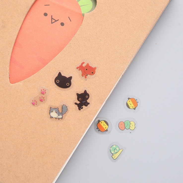 Sticker Dán Trang Trí (80 Miếng Dán) Chọn Mẫu