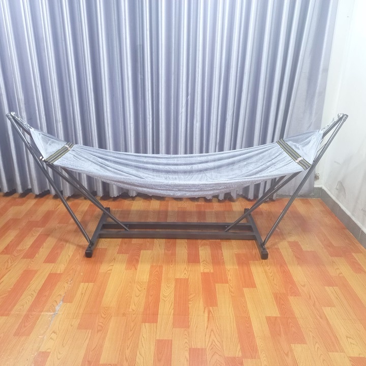 Khung võng vuông+Lưới võng loại Đại nằm cực kỳ an toàn đảm bảo không bị lật té