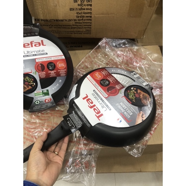 Chảo chống dính đáy từ Tefal 24cm/26cm/28cm Ultimate - Sản xuất tại Pháp - Bảo hành chính hãng 2 năm