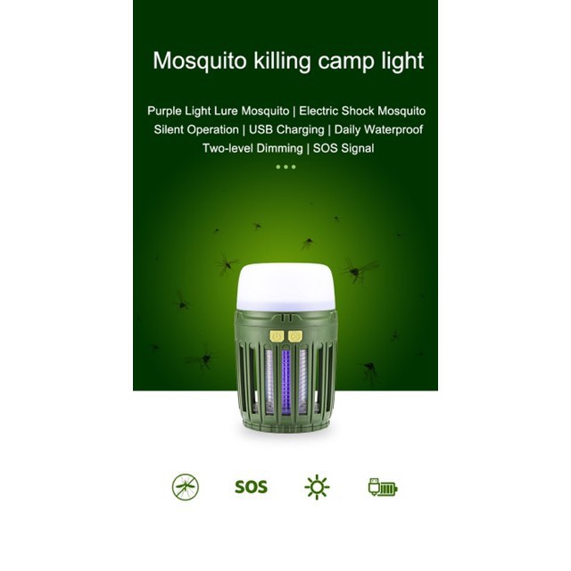 Naturehike đèn cắm trại campoutvn led du lịch dã ngoại đèn đuổi muỗi pin treo A112