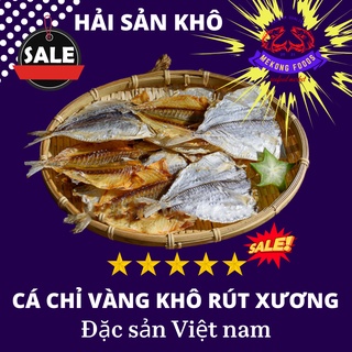 Khô cá chỉ vàng 500gr loại hảo hạng,đặc sản cà mau,Cá Chỉ Vàng rút xương loại 1 hải sản Mekong