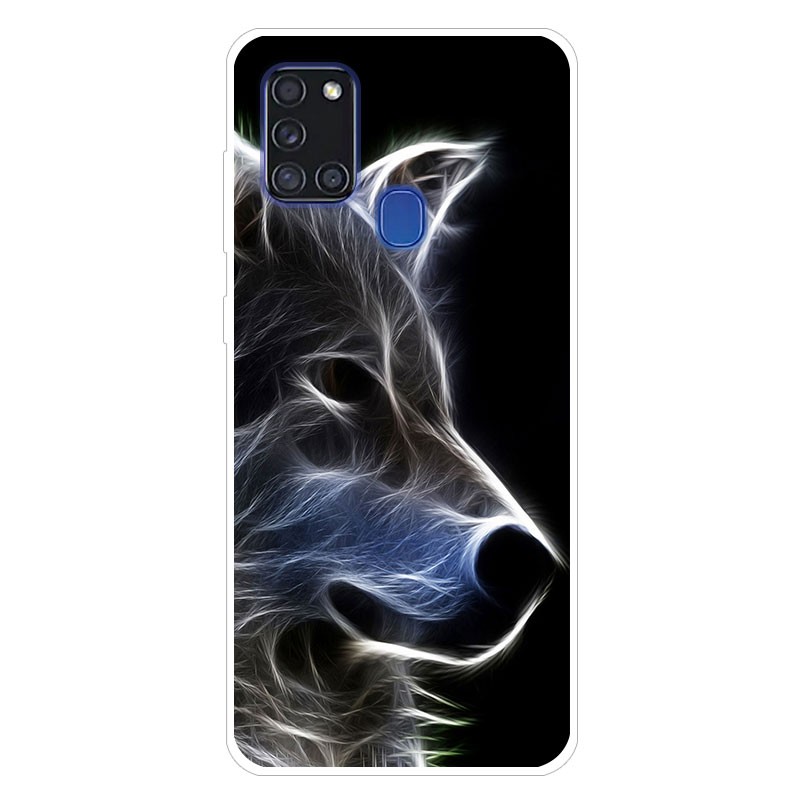 Ốp Điện Thoại TPU Dẻo Họa Tiết Độc Đáo Thời Trang Cho Samsung Galaxy A21S Samsung A21S A 21S