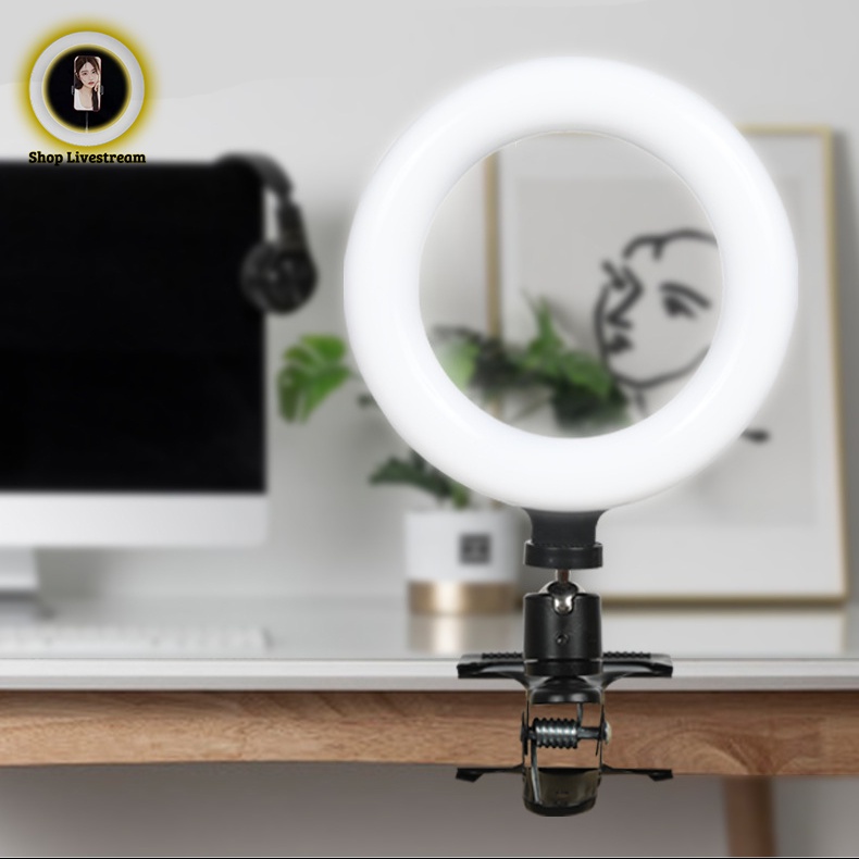 Kẹp livestream đa năng kẹp điện thoại hoặc ipad máy tính bảng hỗ trợ quay video tiktok bán hàng