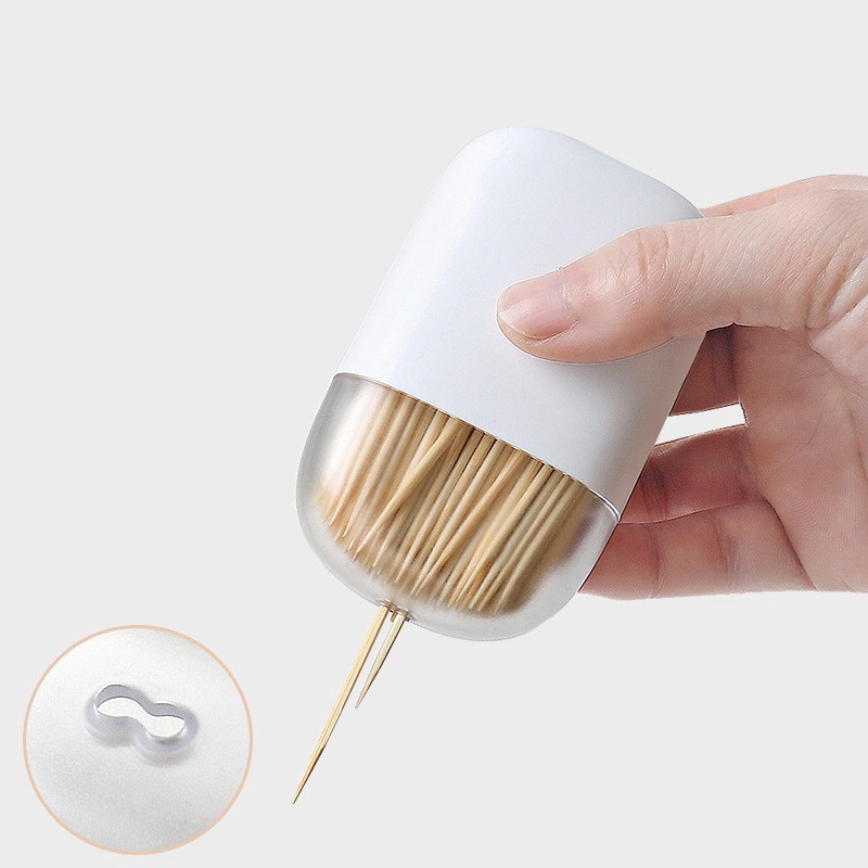 SUPO DEPOT - Hộp đựng tăm xỉa răng kèm nam châm dán tủ lạnh