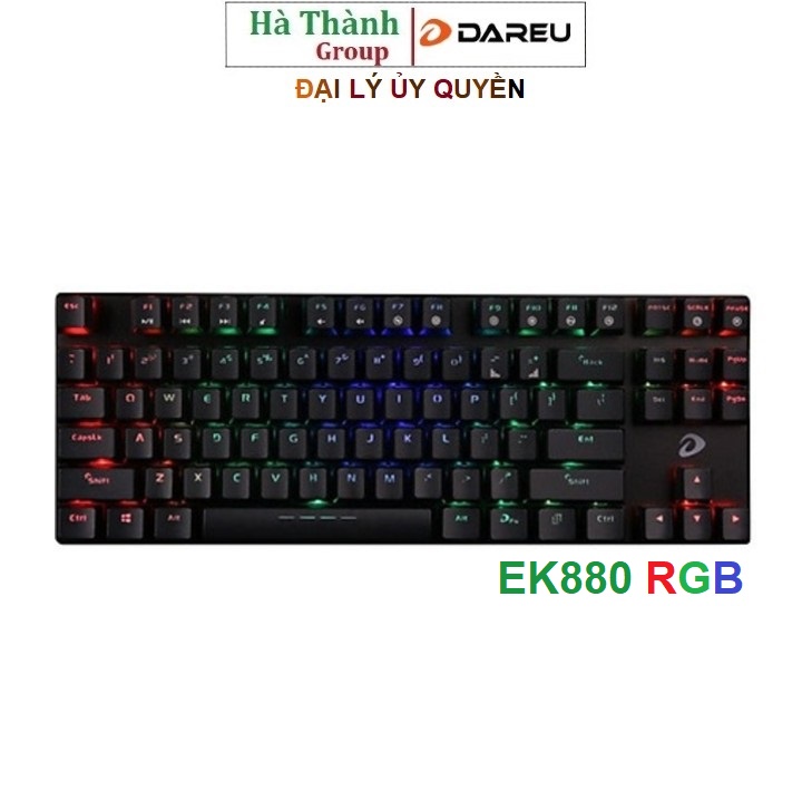 Bàn phím cơ Dareu EK880 RGB LED Gaming ( Blue / Brown / Red Switch )