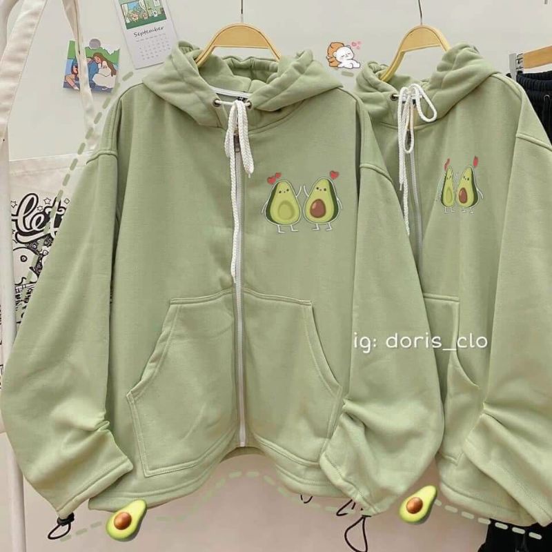 Áo khoác nỉ Quả bơ siêu xinh.hangtotgiare98 | BigBuy360 - bigbuy360.vn