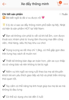 Xe đẩy thông minh