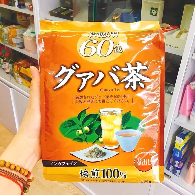 Trà Ổi Giảm Cân Orihiro Guava Tea Nhật Bản 60 Gói