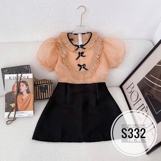Bigsize Set áo tiểu thư S332