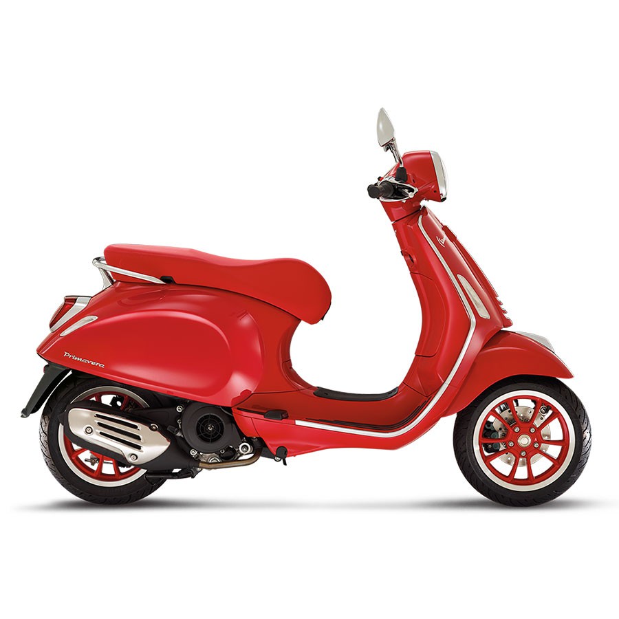 Xe máy Vespa Primavera ABS Động Cơ iGet 125cc Red - Đèn Led - Mới 100%