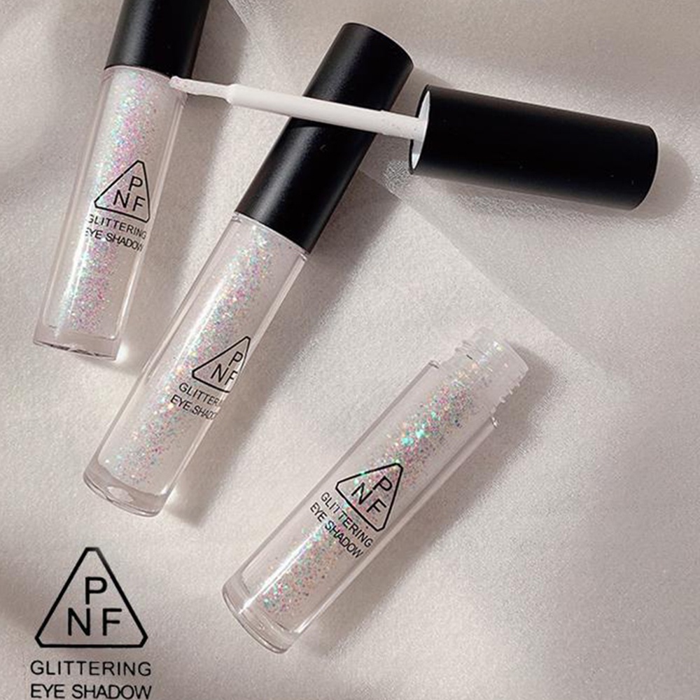 [Hàng mới về] Phấn mắt dạng lỏng màu nhũ lấp lánh thiết kế lâu trôi chống thấm nước