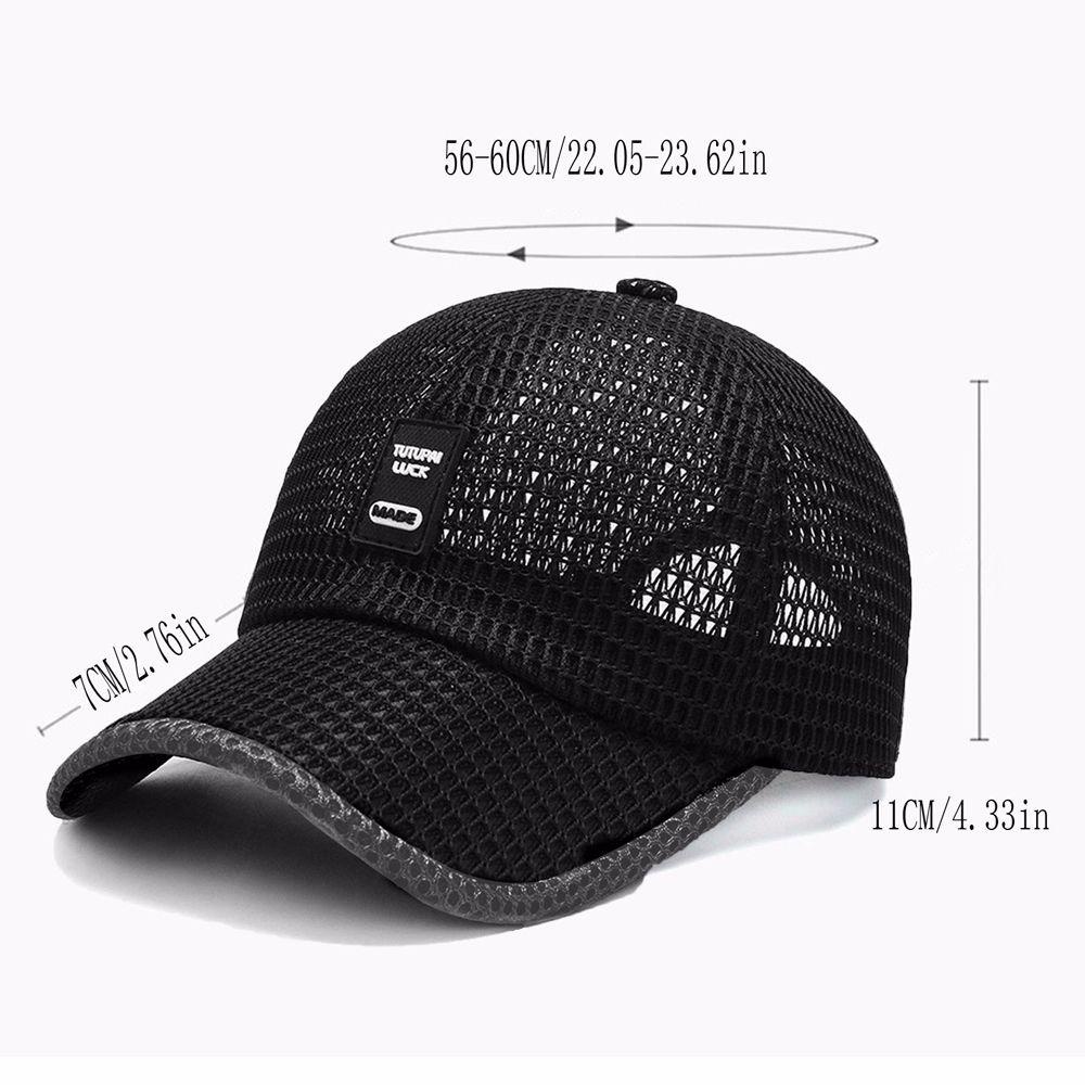 Mũ lưỡi trai MMULCK có thể điều chỉnh phong cách thể thao cho unisex