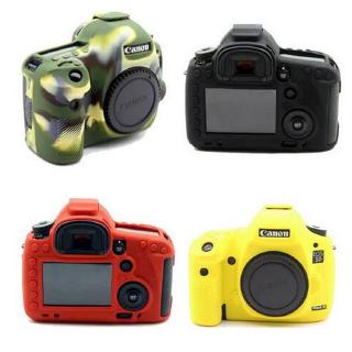 Ốp cao su silicone mềm bảo vệ thân máy ảnh Canon EOS 5D3/5DS/5DSR/5DIII/5D Mark III