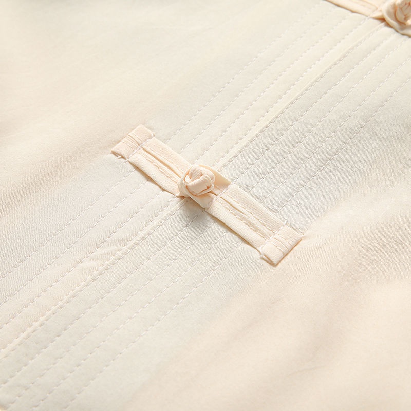 Áo thun tay ngắn thêu họa tiết rồng phong cách Trung Hoa cho nam