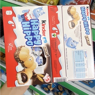 Bánh Socola Kinder Happy Hippo Cacao hộp 100g