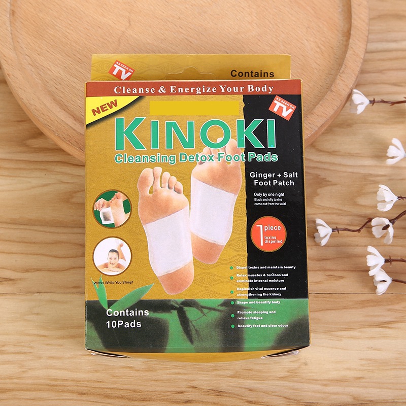 Set 10 miếng dán chân thải độc kinoki