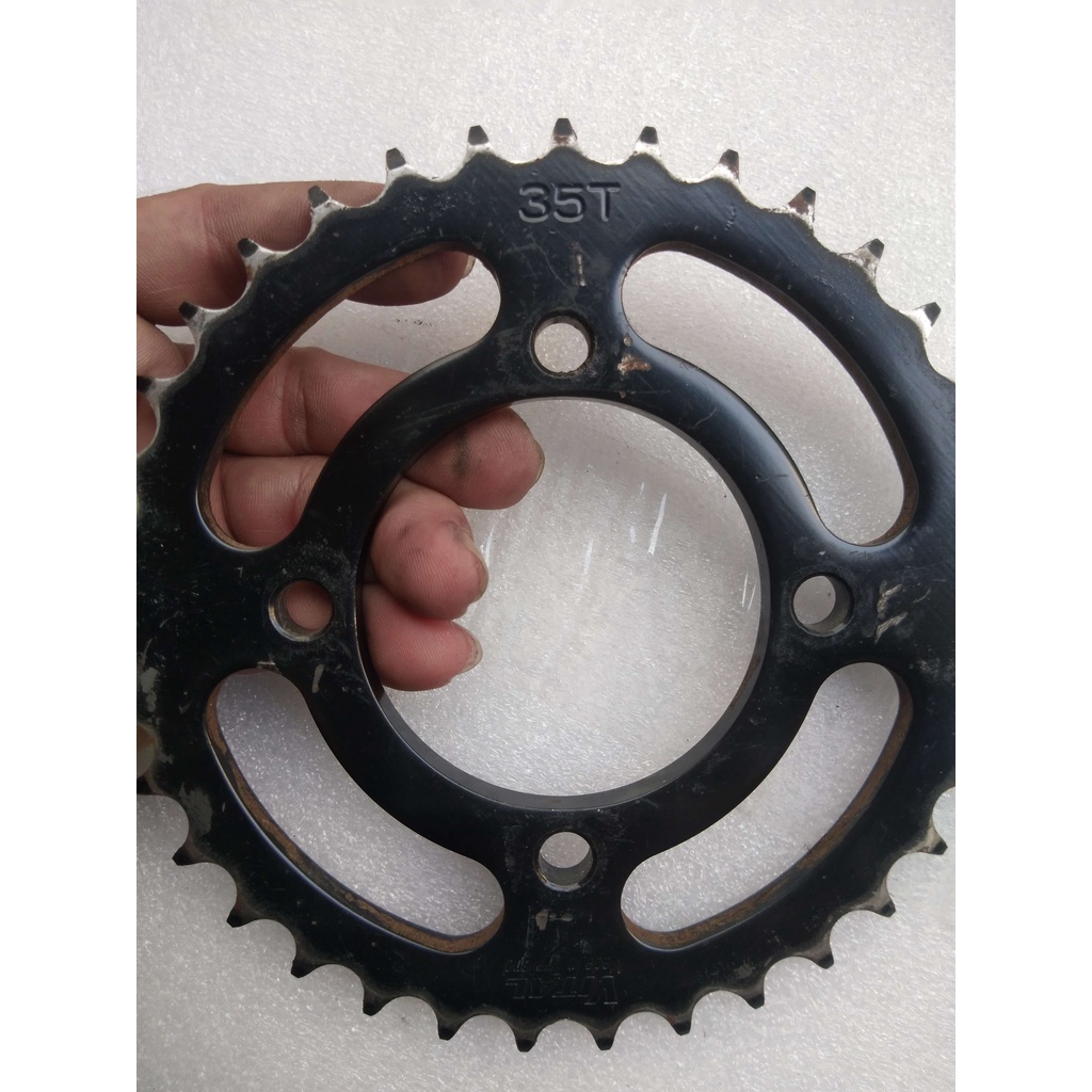 Nhông sên dĩa xài lướt cho xe Sirius (hơn 95%)