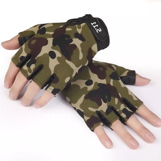 [FREE SHIP 99K] Găng tay phượt cụt ngón quân đội cao cấp phủ hạt nhựa chóng trơn mẫu HOT