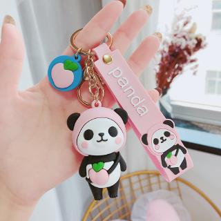 Móc Khóa Gấu Trúc Đỏ Dễ Thương