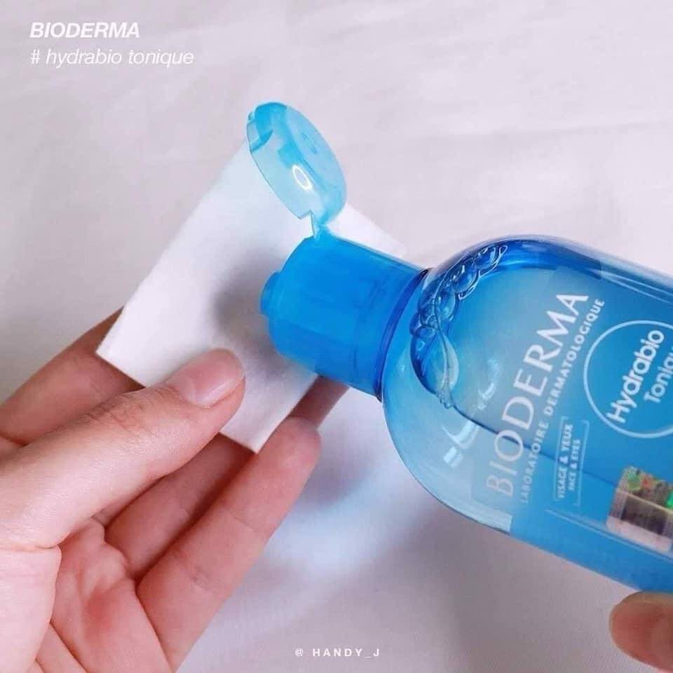 Nước hoa hồng Bioderma Hydrabio Tonique không cồn cho da khô nhạy cảm 250ml