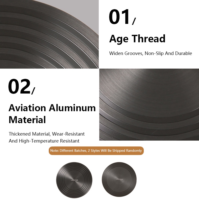 JEETEE Tấm Kim Loại Chịu Nhiệt Làm Nóng / Dày 4MM 24/28CM Cho Nhà Bếp