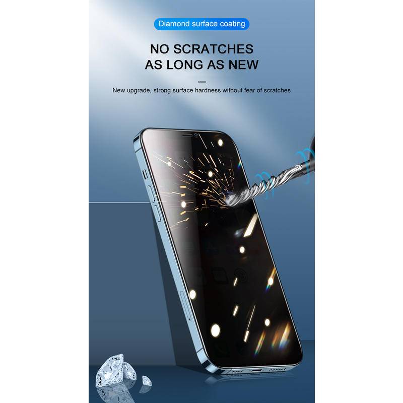 Kính Cường Lực 8K Bảo Vệ Màn Hình Chống Nhìn Trộm Cho iPhone 11 12 13 Pro MAX Mini X XS MAX XR SE 2022 iPhone 6 6s 7 8 Plus SE 2020
