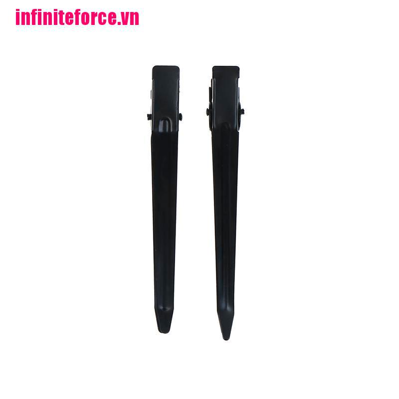 (Hàng Mới Về) Set 10 Kẹp Tóc Vịt Hỗ Trợ Uốn Tóc Tiện Lợi