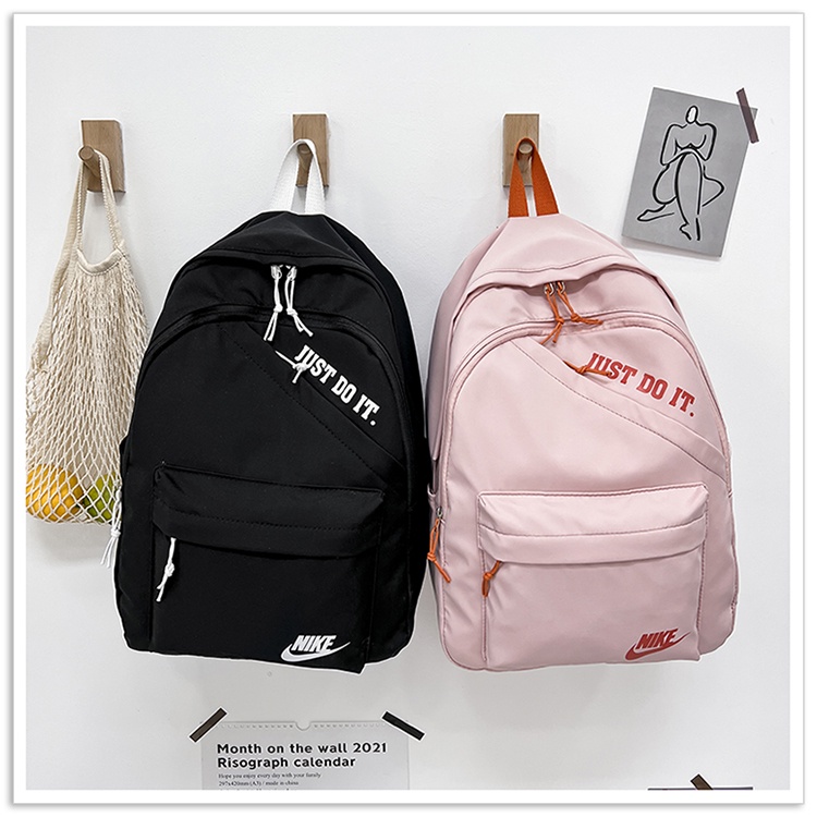 Ba Lô Đeo Vai Nike Cỡ Lớn Thiết Kế Đơn Giản Cá Tính Cho Học Sinh