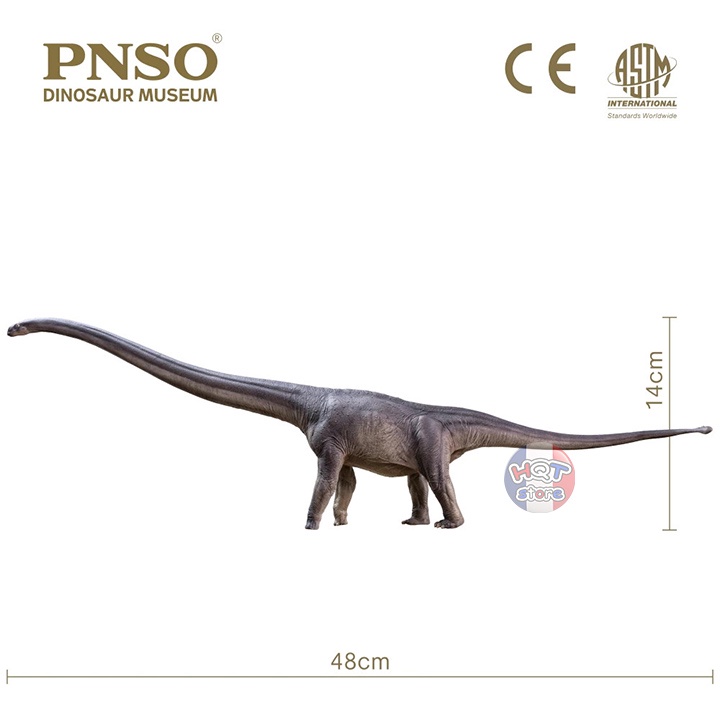 Mô hình khủng long Mamenchisaurus Er-ma PNSO 2021 tỉ lệ 1/45