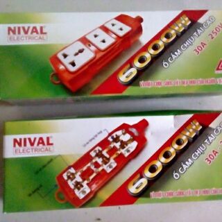 Ổ cắm chịu tải Nival (3 ổ cắm)