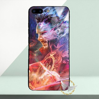 Ốp lưng kính cường lực iPhone 7 Plus, iPhone 8 Plus hình Marvel