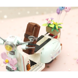 MÔ HÌNH LẮP RÁP LEGO XE MÁY VESPA MINI