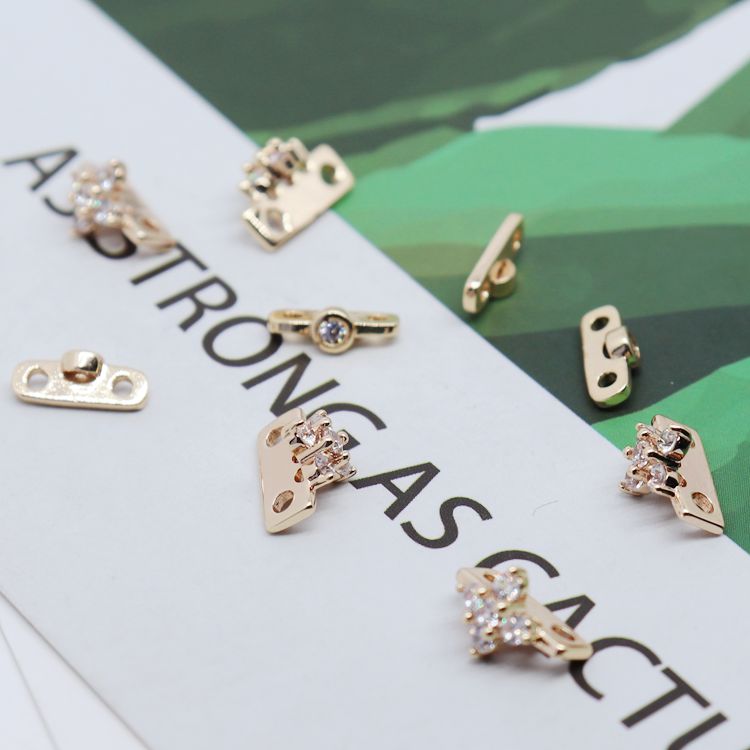 Túi Đồng 14k Đính Ngọc Trai Giả Dùng Làm Trang Sức Thủ Công