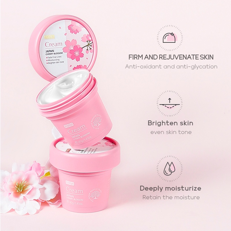 Set 3 Mỹ Phẩm Chăm Sóc Da Fenyi Chiết Xuất Hoa Anh Đào Làm Sáng Tông Màu Da