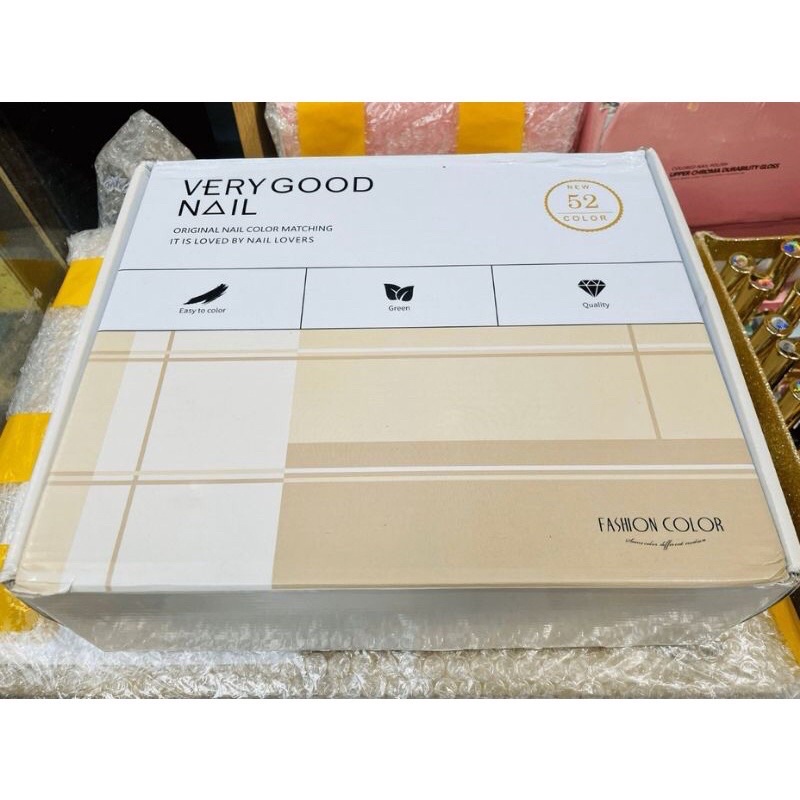 sét Sơn Very Good 52 màu,hàng chuẩn công ty loại 1. Tặng bảng màu, base,top