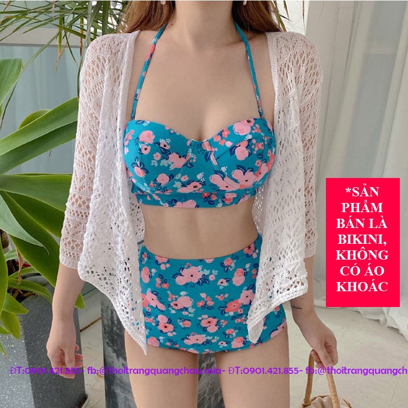 [Vải loại 1] Hàng nhập Bikini 2 mảnh Chất Polyester dày xịn #adn2095 Quảng Châu