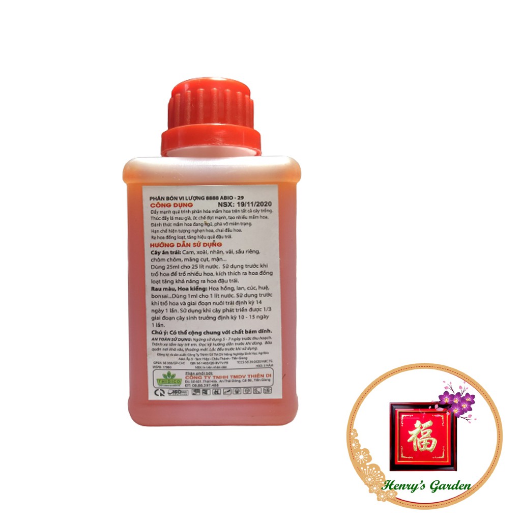 Siêu Lân Đỏ 650 - Phân Hóa Mầm Hoa & Kích Thích Ra Hoa Cực Mạnh - #613# 100ml