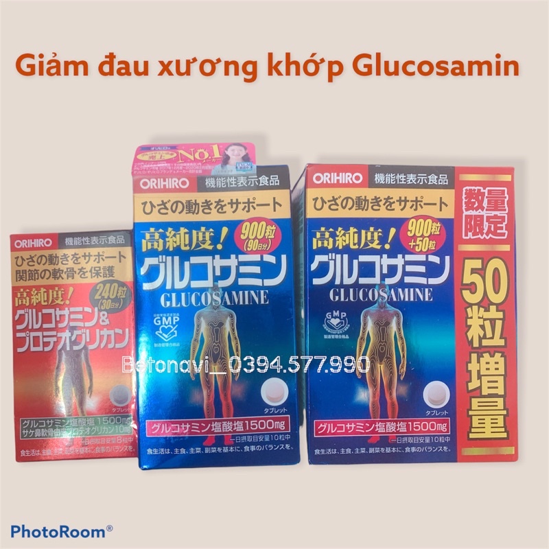 Viên uống bổ xương khớp GLUCOSAMINE ORIHIRO