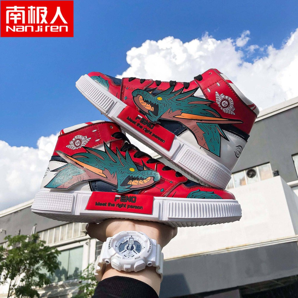 Naruto High Gang Anime Xu hướng hoang dã giày nam tăng chiều cao | BigBuy360 - bigbuy360.vn