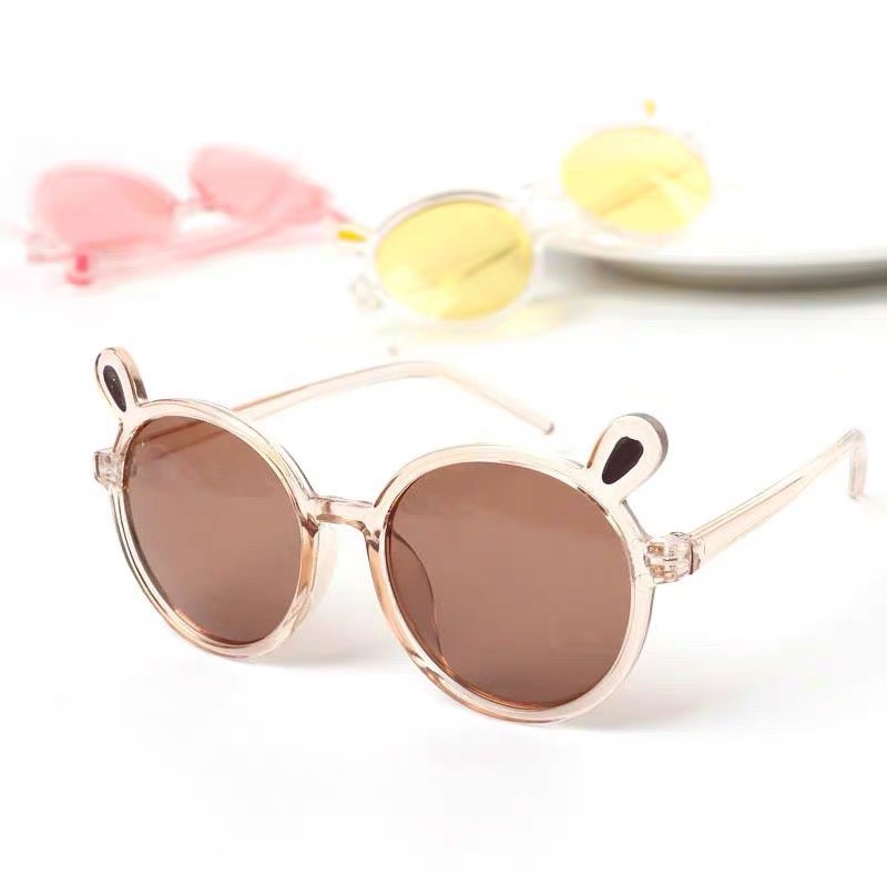 Kính mắt thời trang tai thỏ đáng yêu cho bé đi chơi đi biển 005