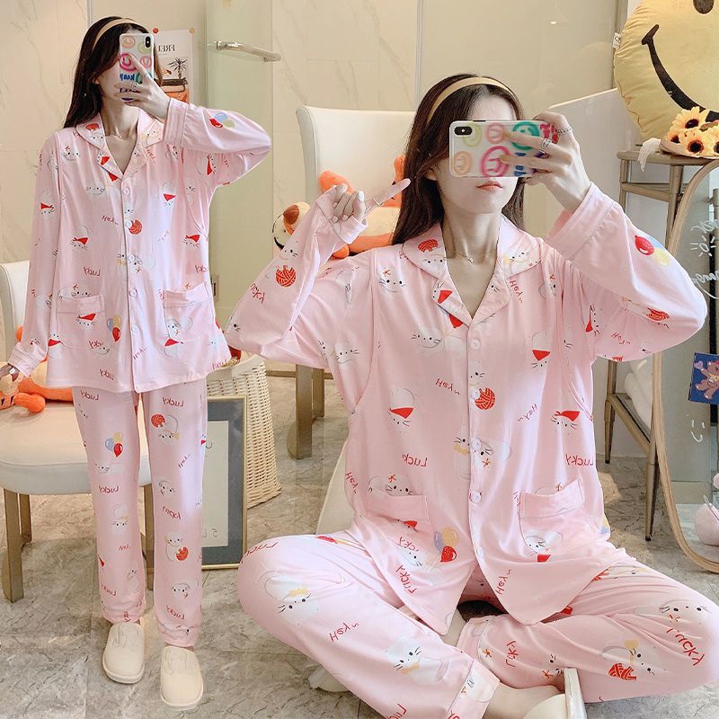 BỘ MẶC BẦU SAU SINH DÀI TAY SAQ114 TRẮNG