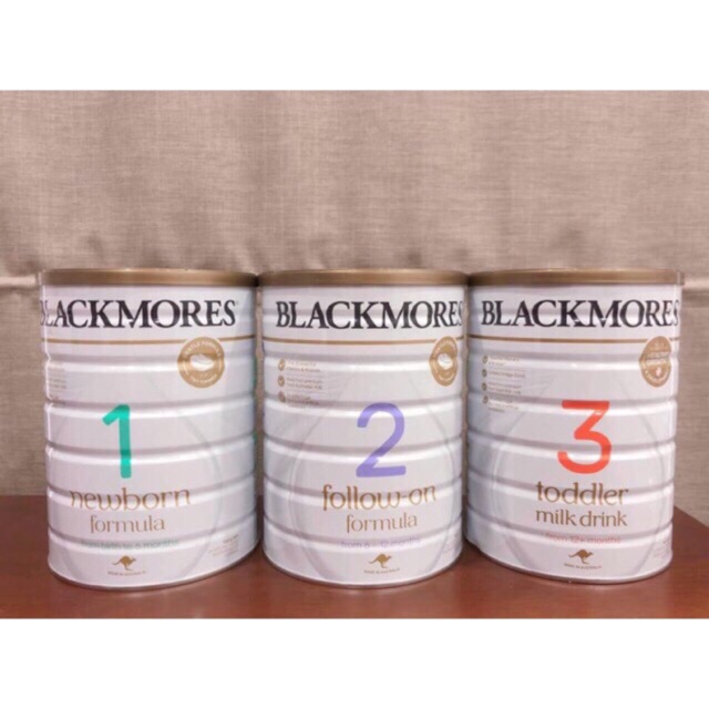 Sữa Blackmore mẫu mới số 1,2,3 900gr
