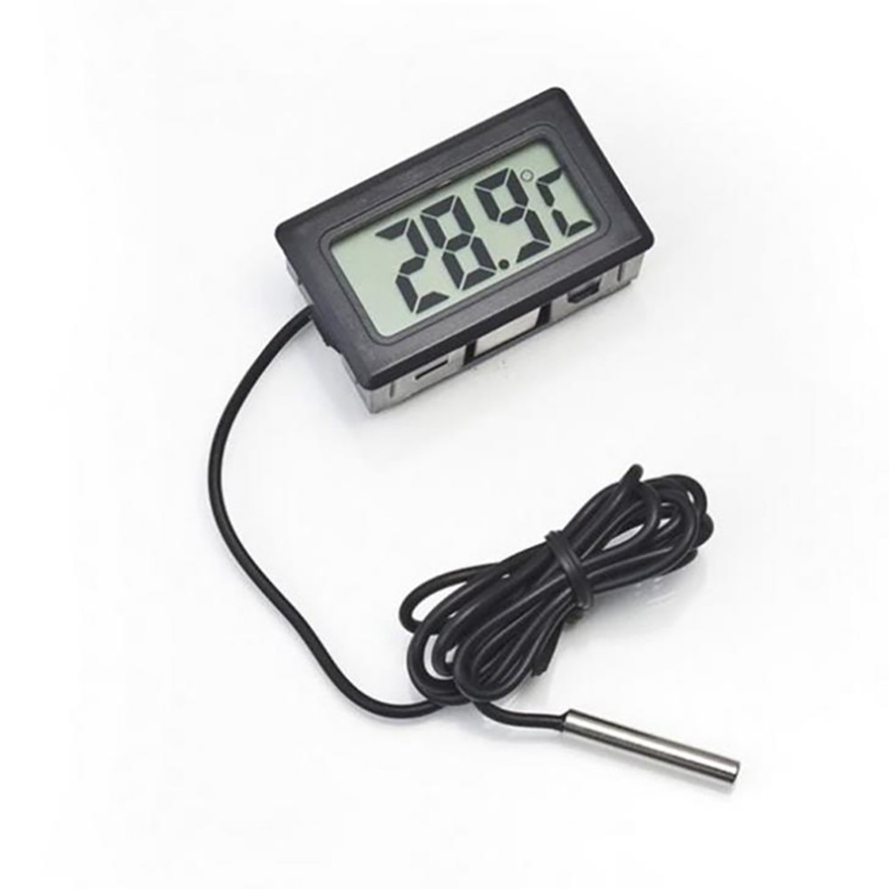 IN STOCK digital LCD thermometer, refrigerator thermometer, digital thermometer, temperature meter, freezer temperature meter
elegant, modeling simple, embedded, moisture-resistant, anti-interference
home, DIY, refrigerated cabinets