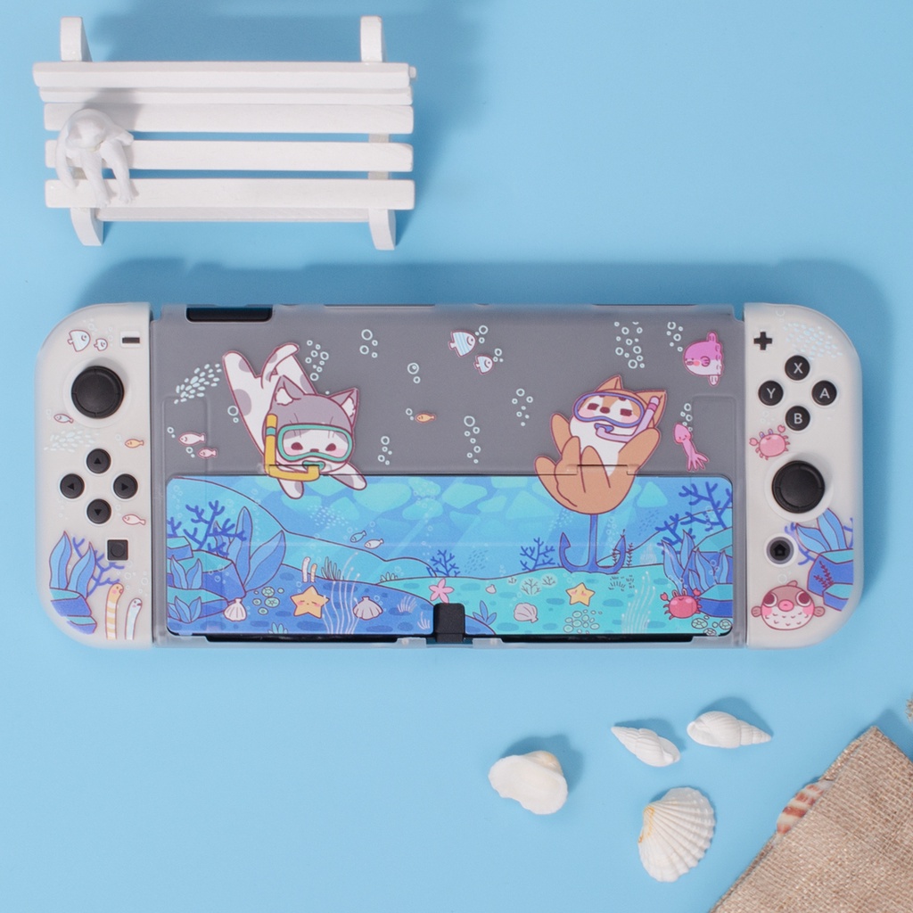 Hộp pc-tpu Chống Rơi Vỡ Bảo Vệ Cho Máy Chơi Game nintendo switch