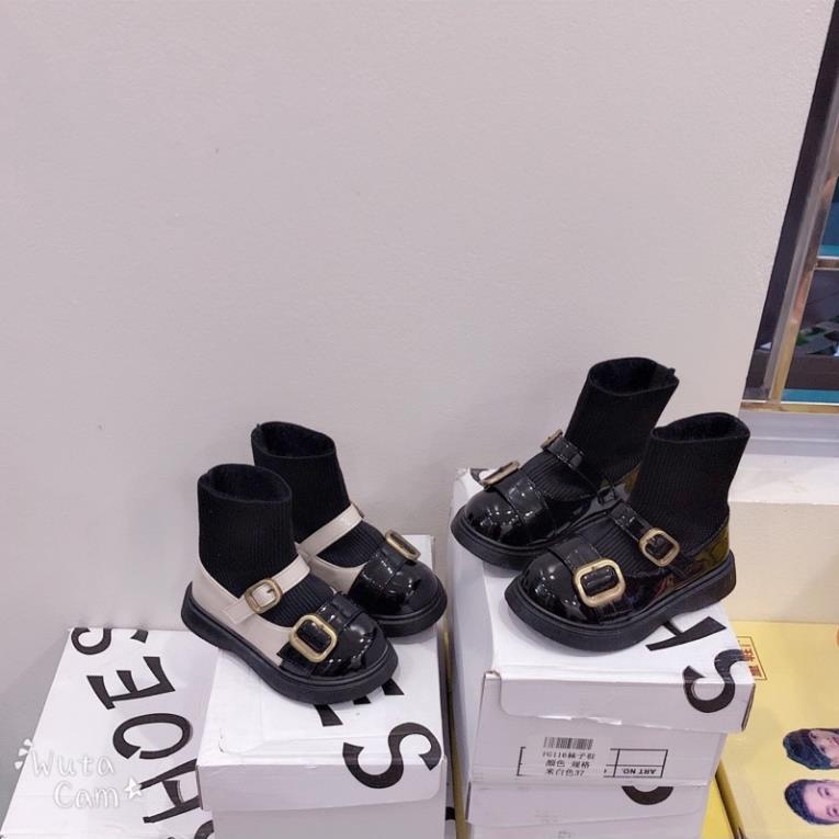 Giày Boots đế mềm thời trang xuân thu cho bé gái 1-2-5 tuổi 👍
